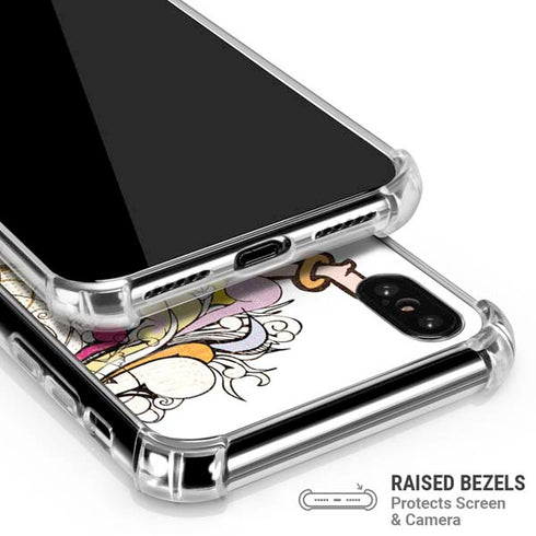 Betty Boop Hands Up iPhone XS Max Clear Case